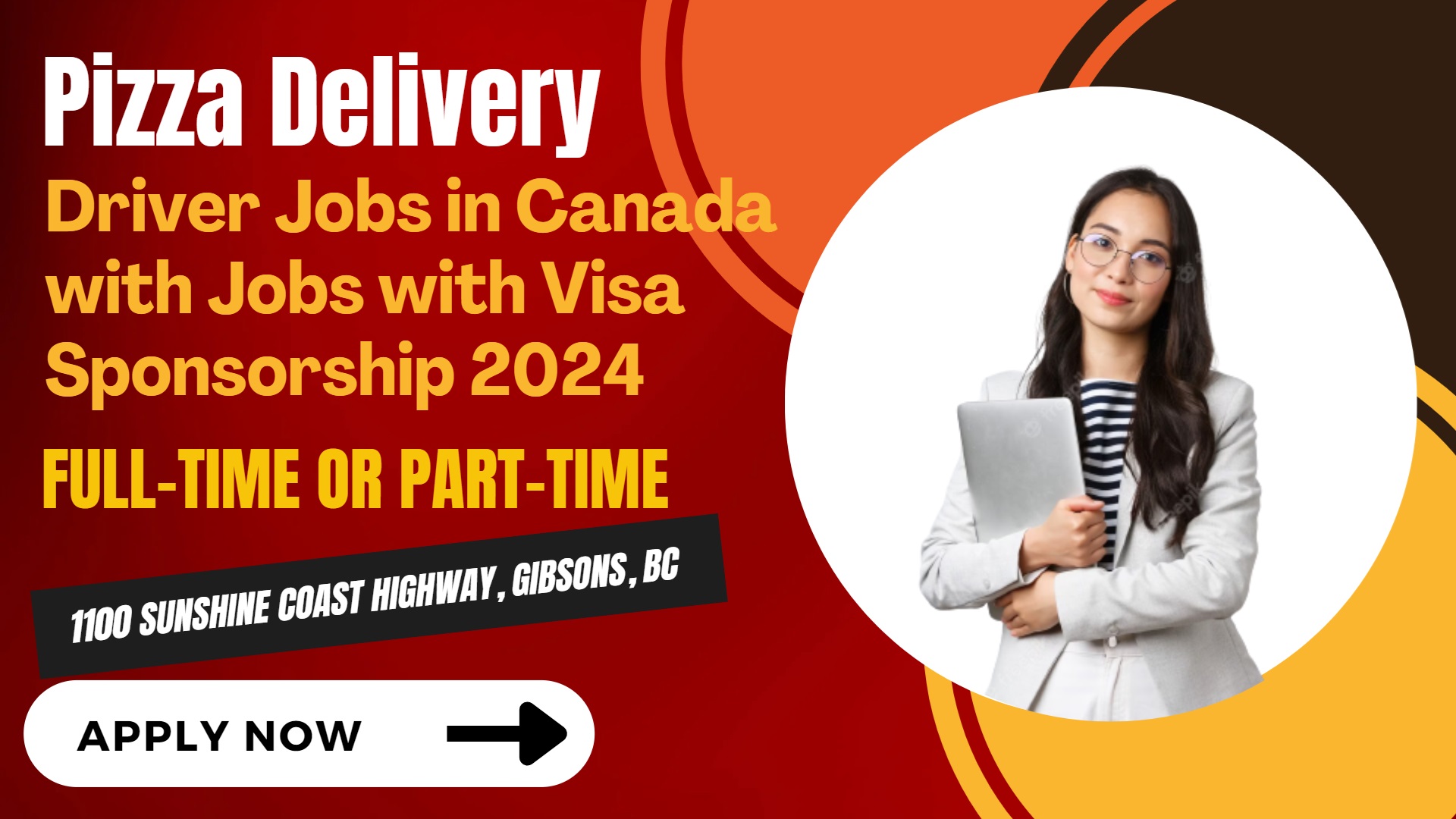 Pizza Delivery Driver Jobs in Canada with Jobs with Visa Sponsorship 2024